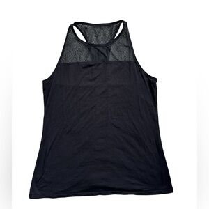 Athleta Black Mesh Tank Top